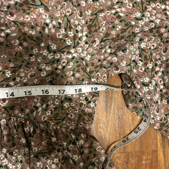 Shop The Mint Multicolored floral print long sleeve dress - Picture 8 of 9